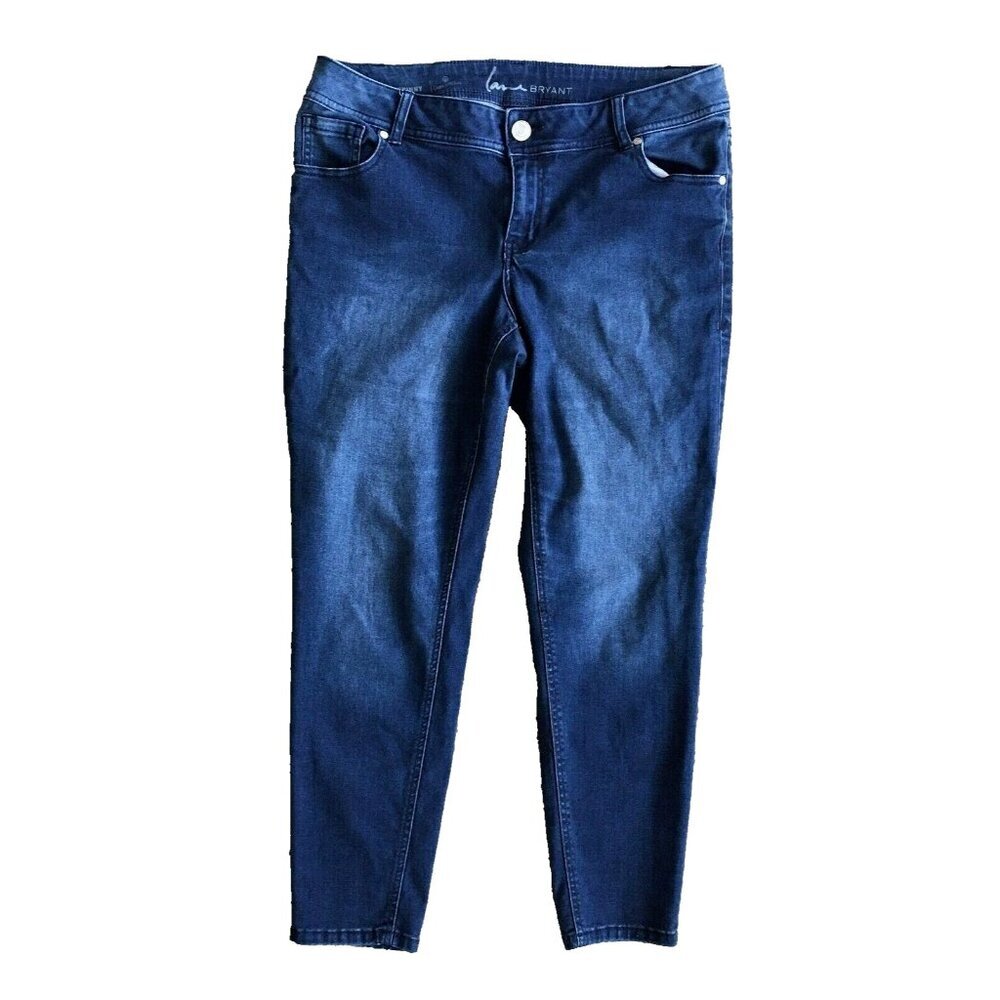 Lane Bryant Jeans Skinny Women’s Size 14 Stretch Mid Rise Denim